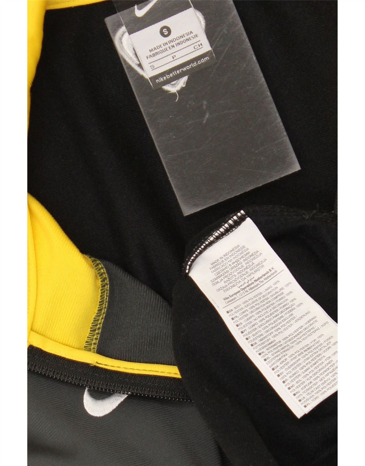 NIKE Mens Tracksuit Top Jacket Small Yellow Colourblock Polyester Vintage Nike and Second-Hand Nike from Messina Hembry 