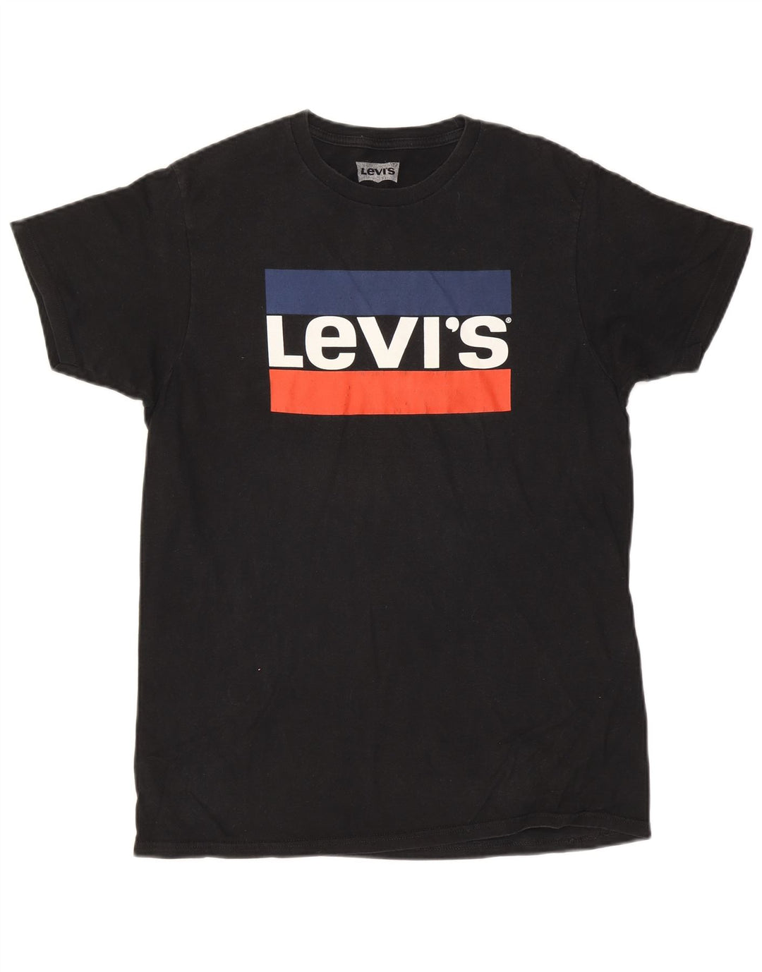 Мужская футболка с рисунком Levi's, средний черный
