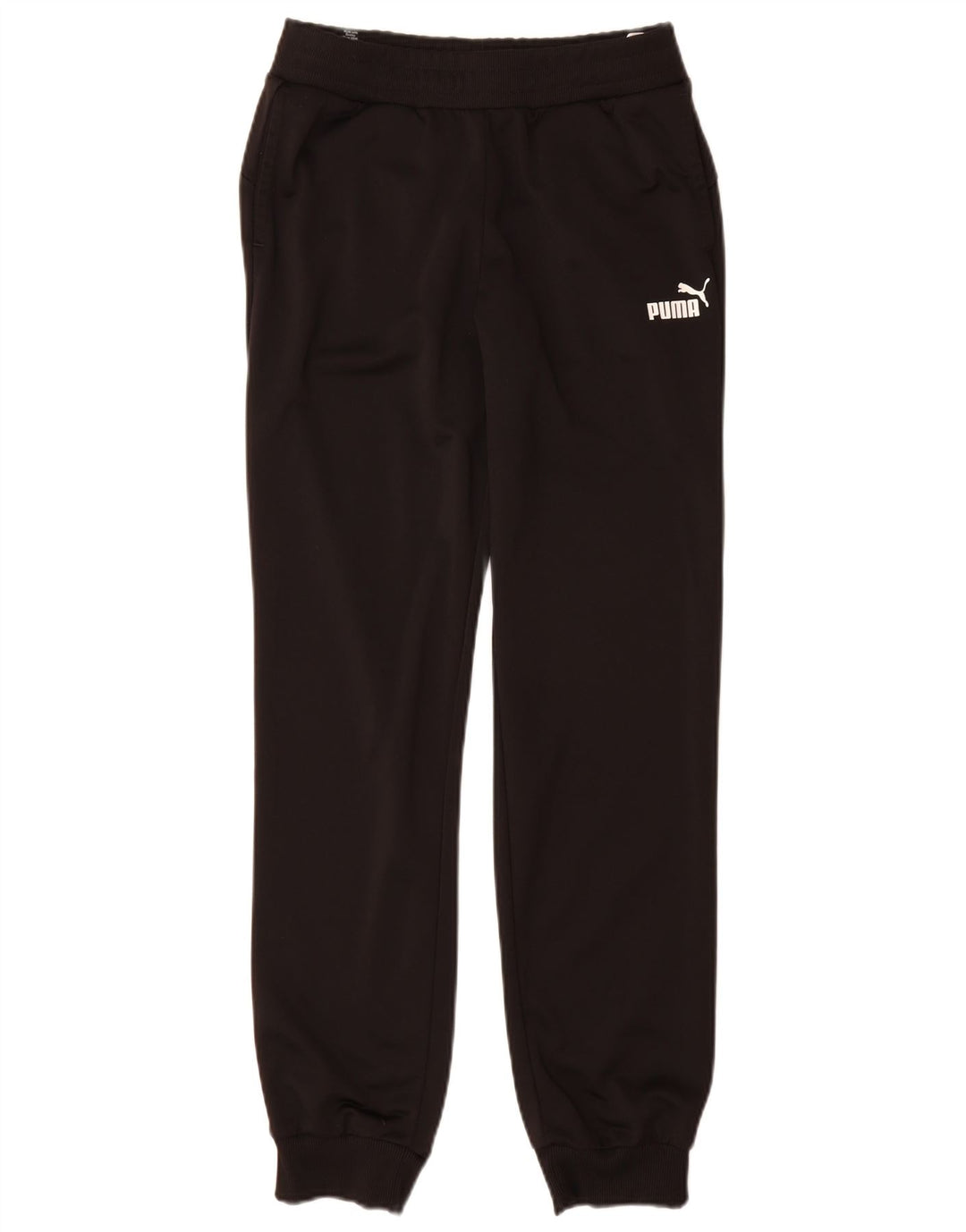 Мужские спортивные брюки Puma, джоггеры, маленькие, черные, из полиэстера