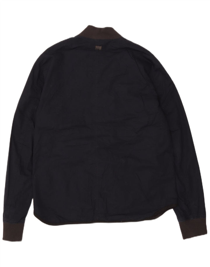 Мужской бомбер G-STAR UK 42 XL Темно-синий