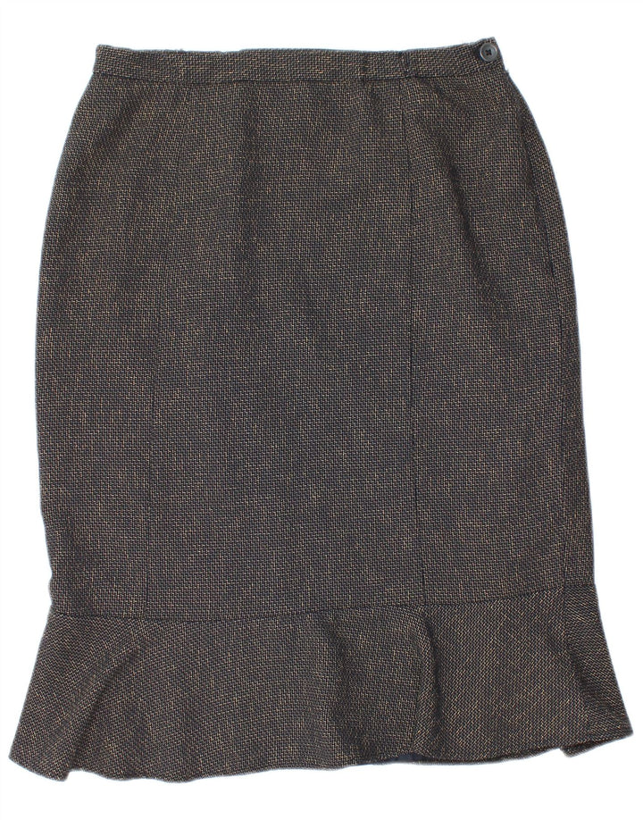 Женская юбка-труба Eastex UK 12 Medium W30 Темно-синий полиэстер