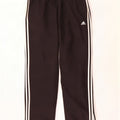 Мужские спортивные брюки Adidas Climalite, большие черные полиэстеровые брюки