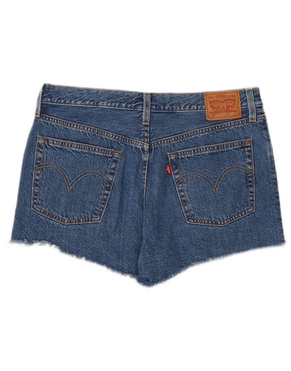 Женские джинсовые шорты Levi's 501 W31, средний синий, хлопок