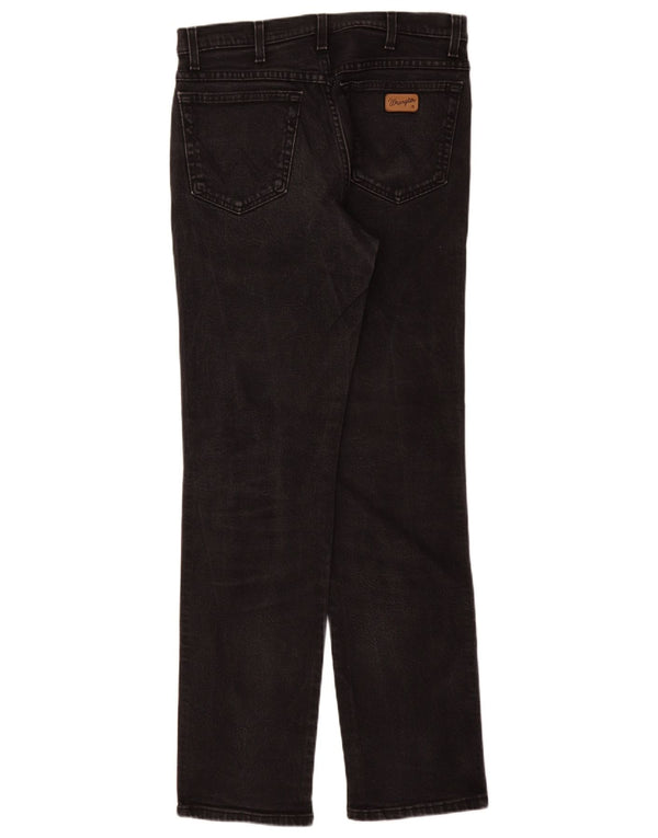 Мужские прямые джинсы Wrangler Texas Stretch W33 L34, черный хлопок