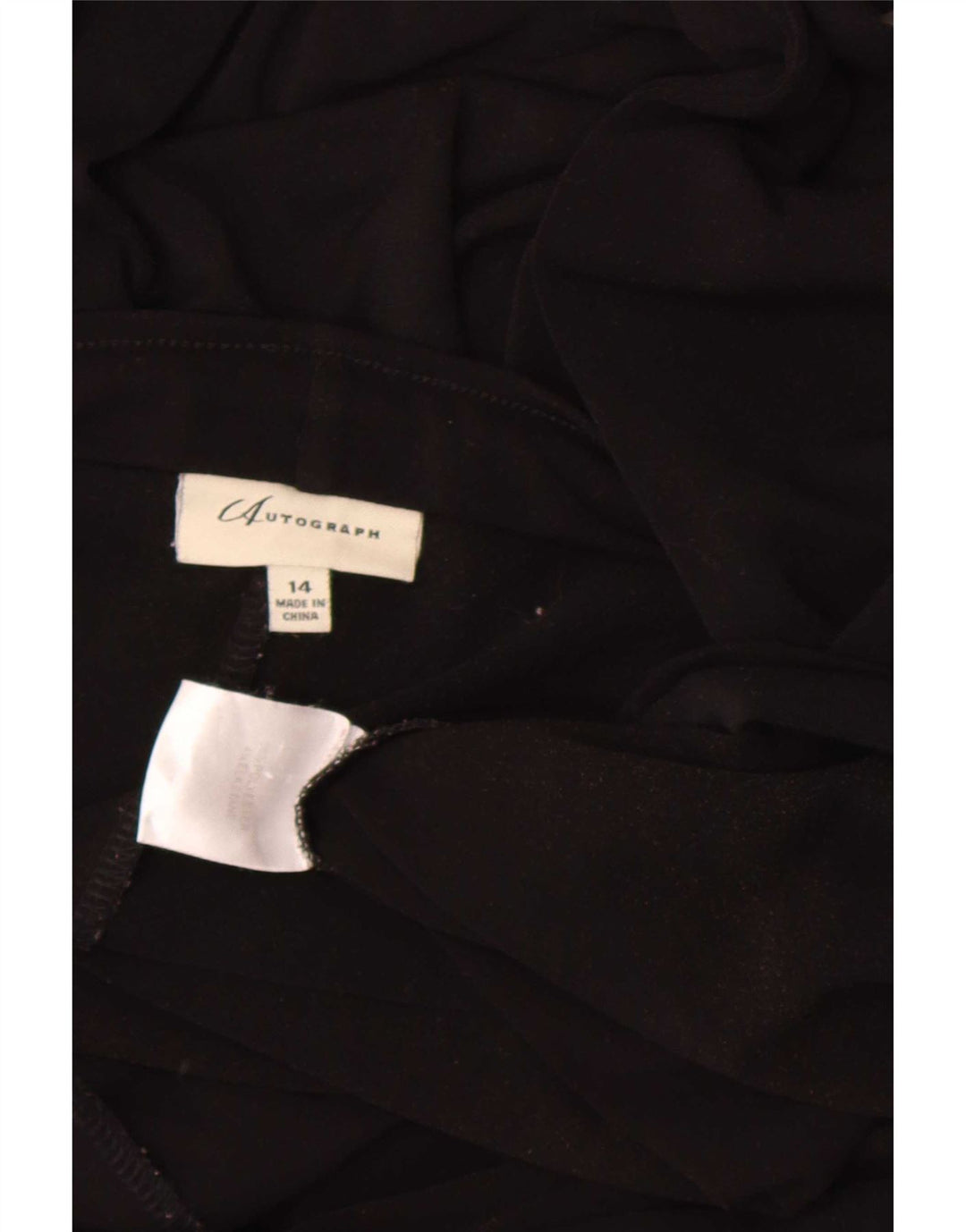 Женские леггинсы Marks & Spencer Autograph UK 14, большие черные полиэстер