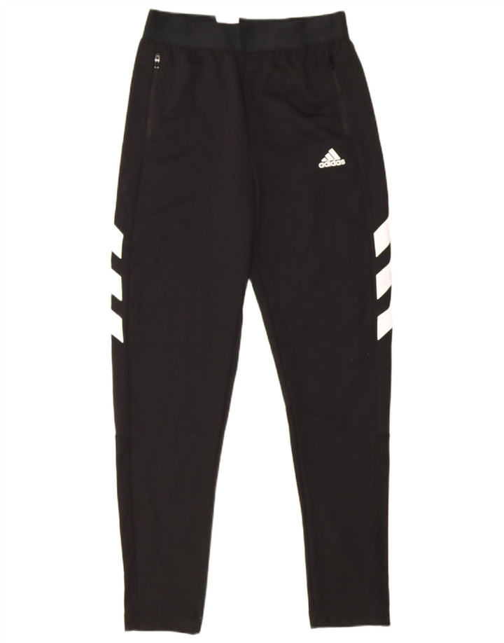Спортивные брюки Adidas для мальчиков 13-14 лет, черный полиэстер