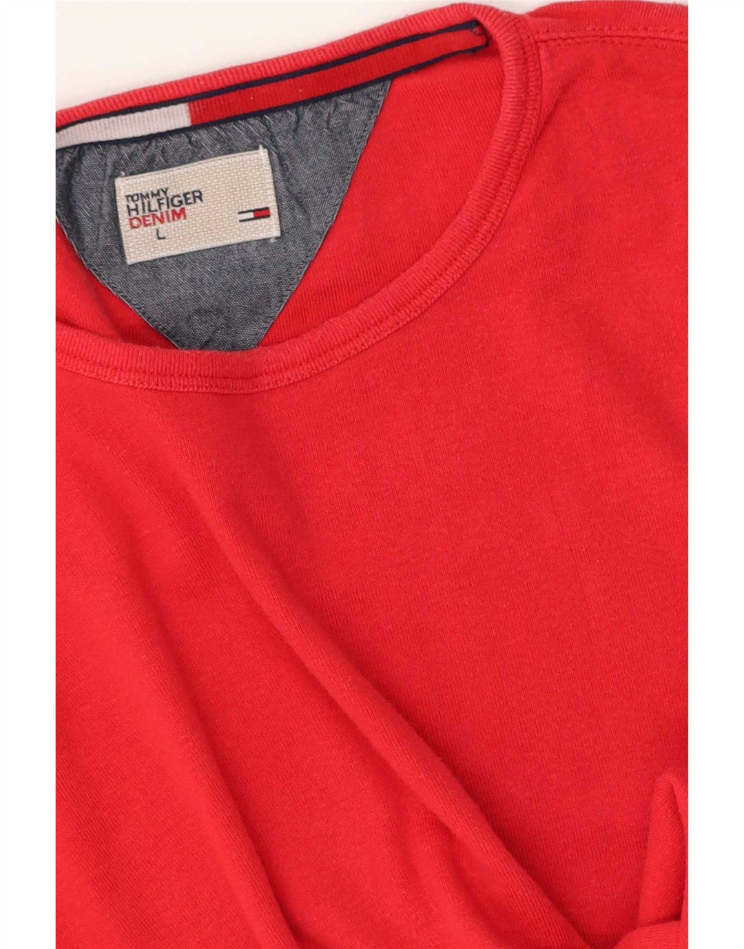 Мужская футболка Tommy Hilfiger, большая красная