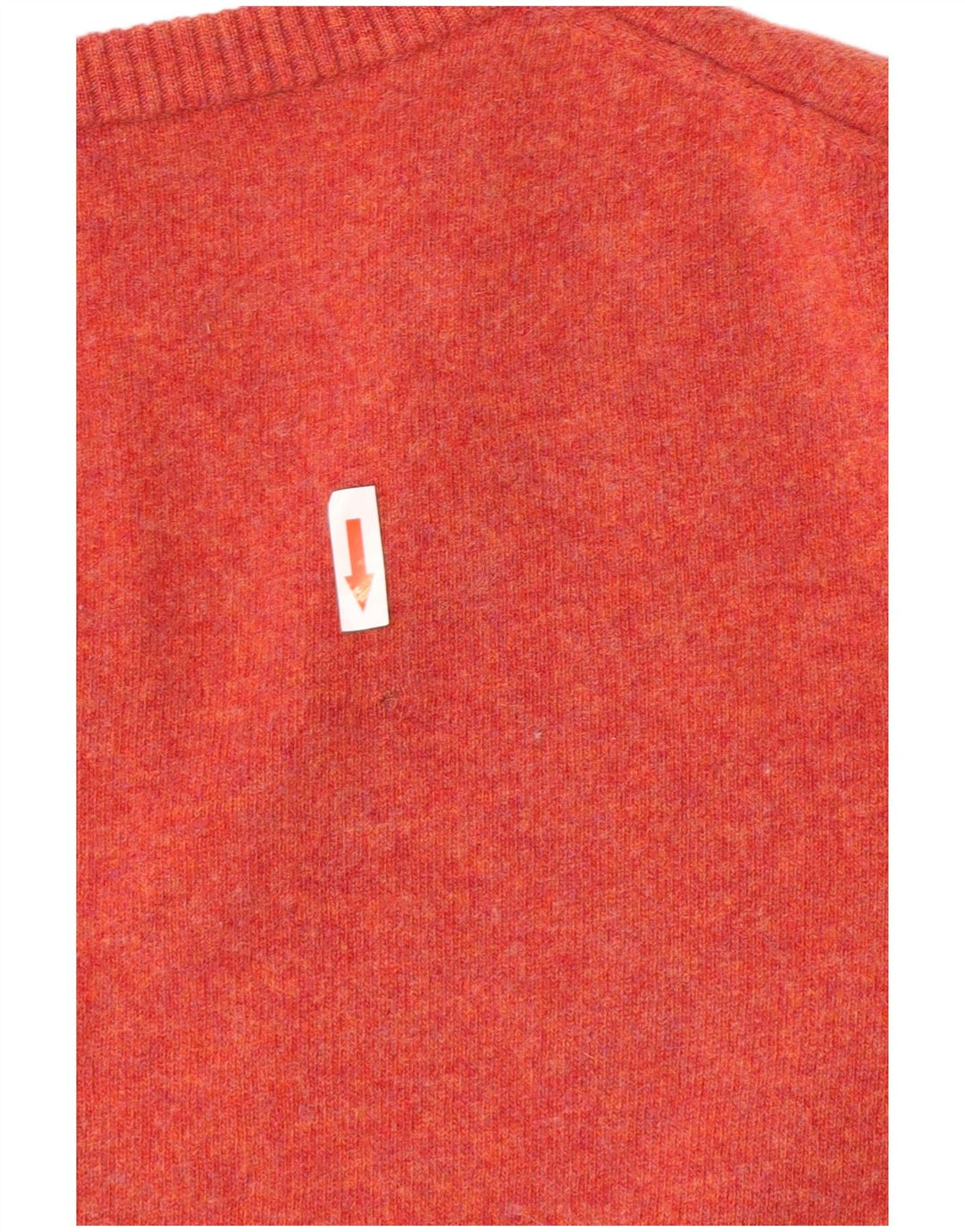 Винтажный женский джемпер с v-образным вырезом, Великобритания 12, средний розовый цвет из мериносовой шерсти