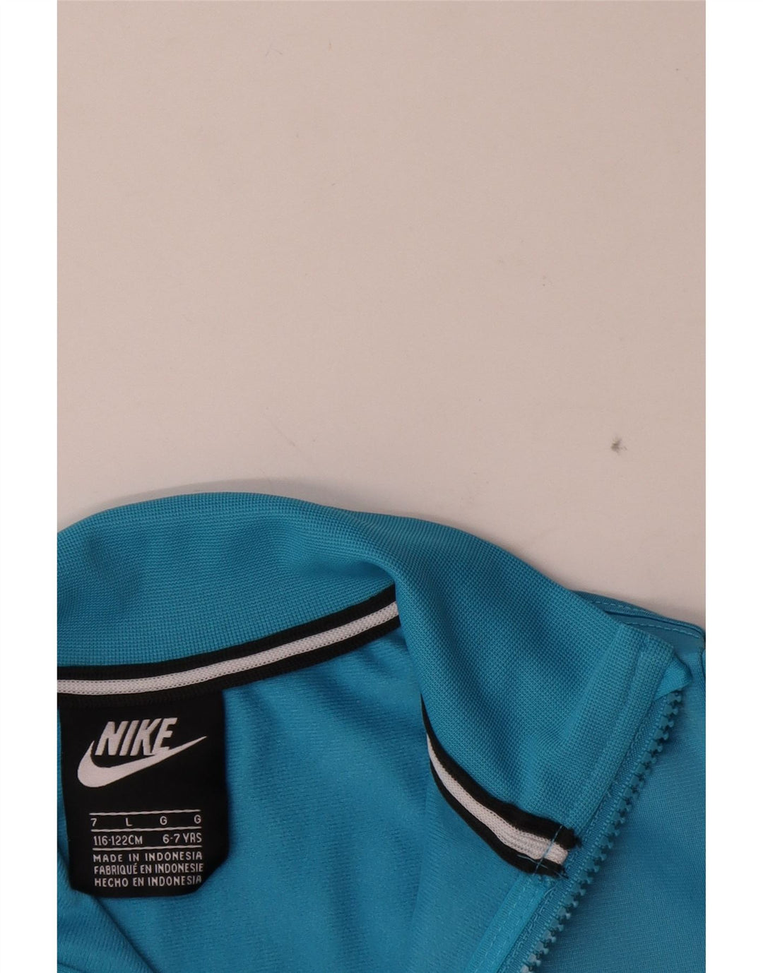 Спортивный костюм Nike для мальчиков с графическим рисунком, куртка 6–7 лет, большой синий цвет с цветными блоками