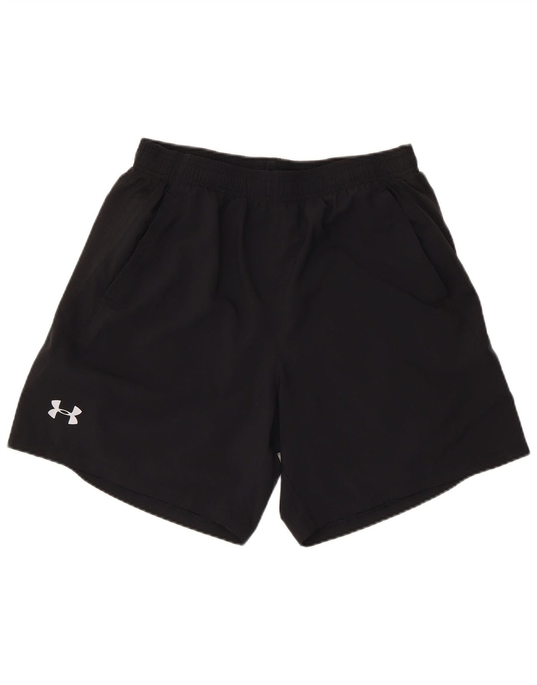 Мужские спортивные шорты Under Armour, большие черные из полиэстера