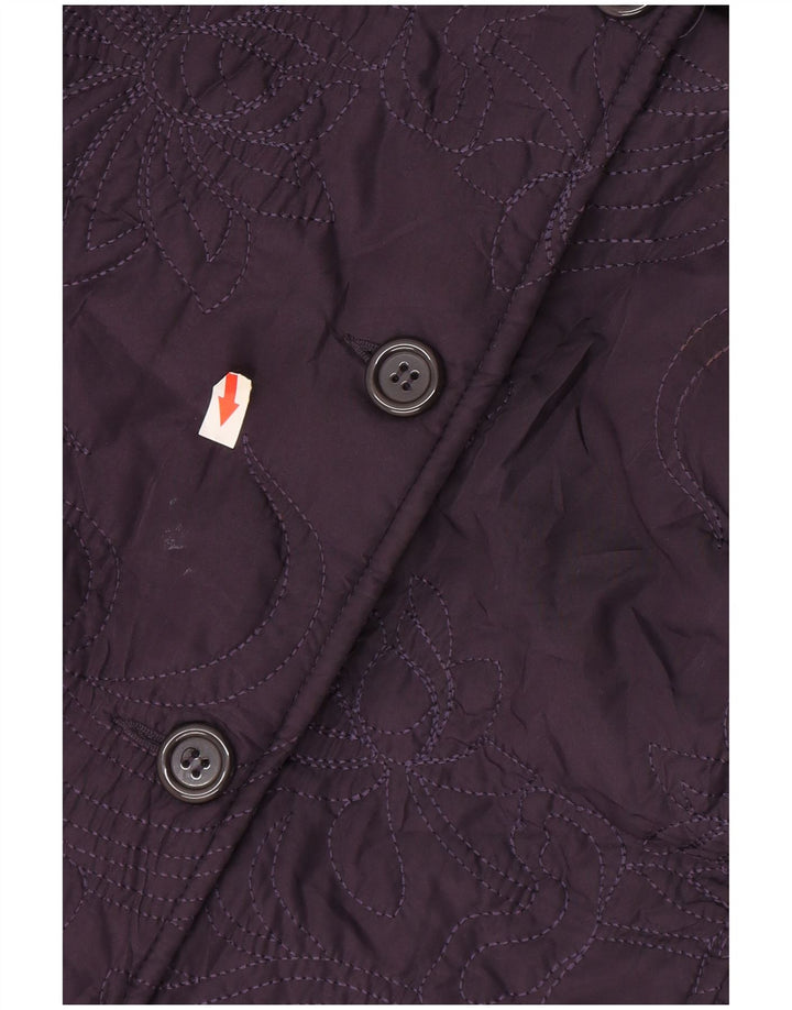 Женское пальто Marks & Spencer Autograph UK 18 XL, фиолетовый полиэстер