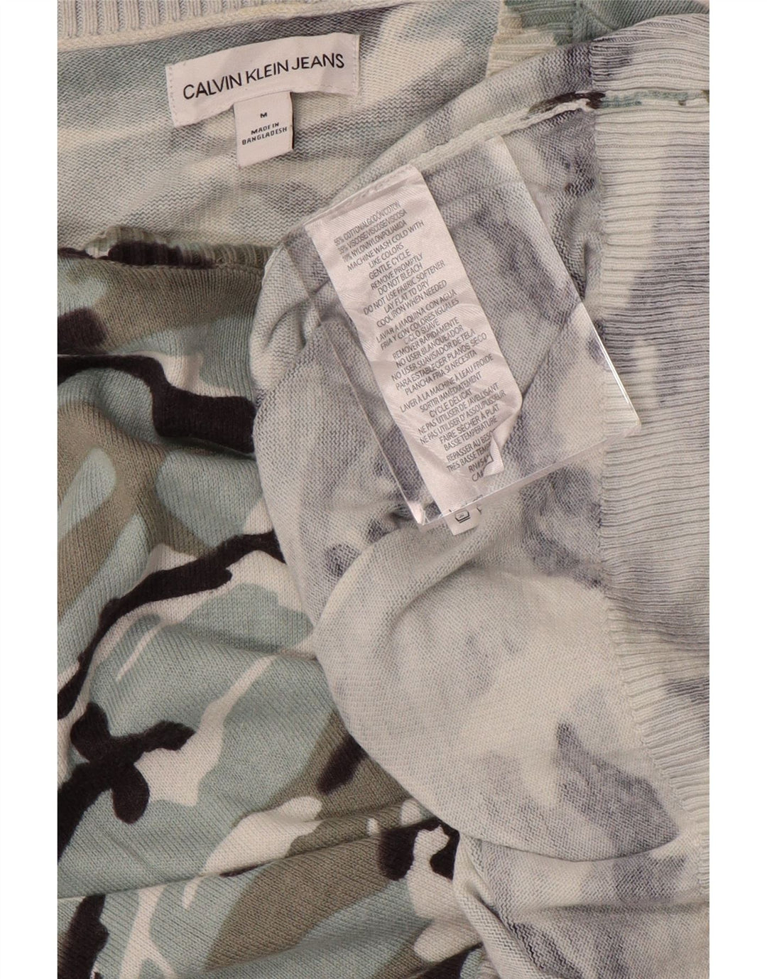 Женский джемпер с вырезом «лодочка» CALVIN KLEIN JEANS UK 14, средний синий