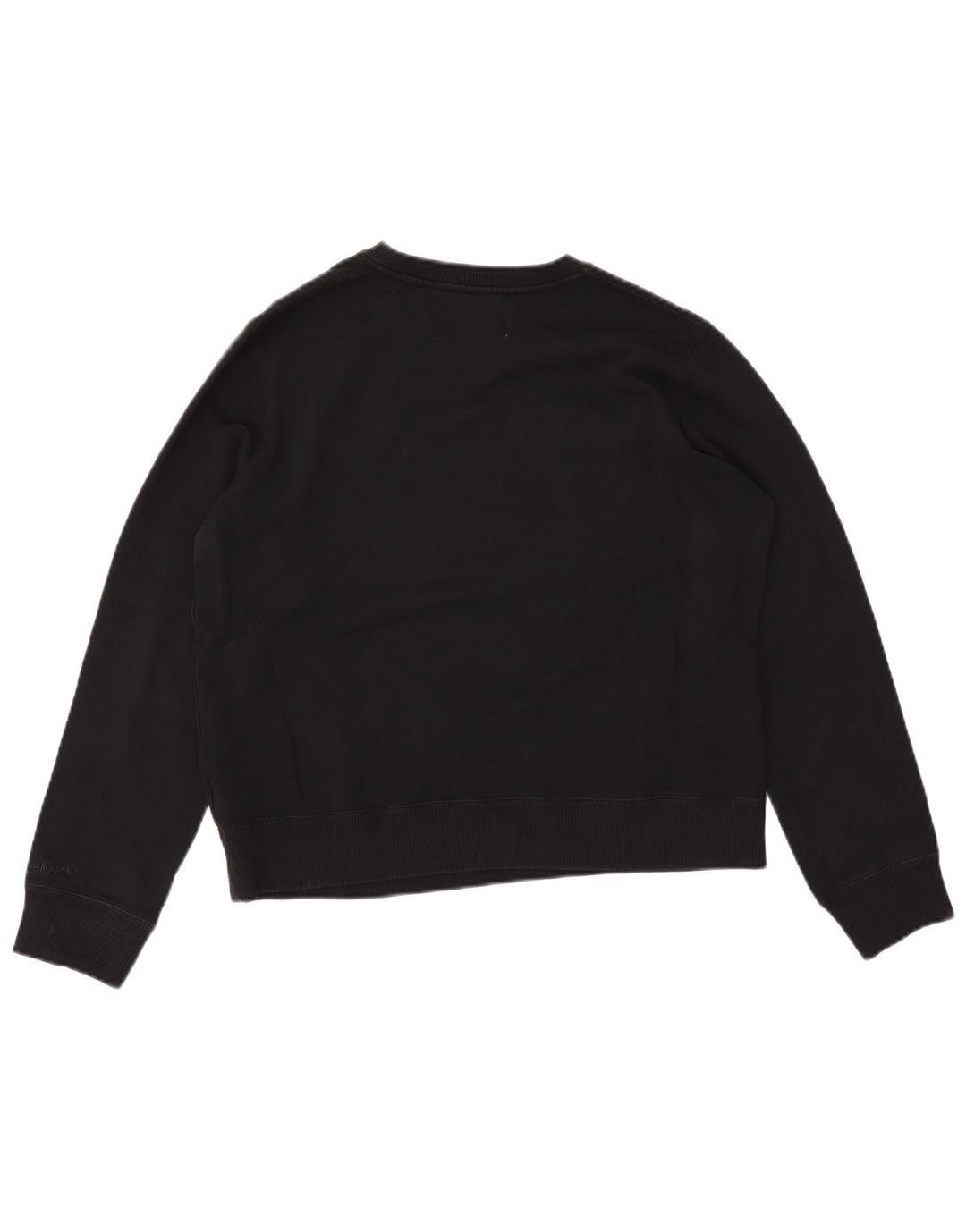 Женский свитер с рисунком CALVIN KLEIN JEANS UK 16, большой черный