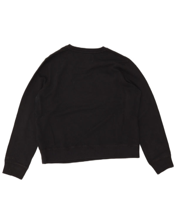 Женский свитер с рисунком CALVIN KLEIN JEANS UK 16, большой черный