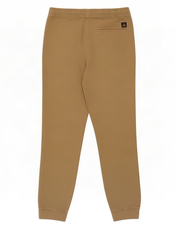 Zara Mens Joggers Chino Trousers Small W30 L27 Beige Cotton