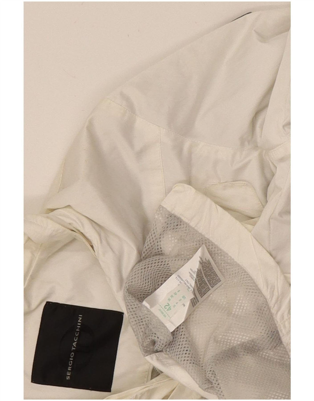 Женская куртка Sergio Tacchini IT 42, средний белый полиэстер