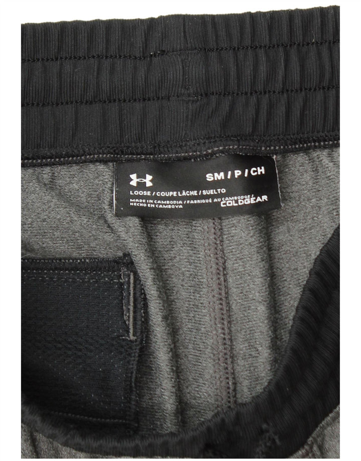 Мужские спортивные брюки Under Armour Cold Gear, брюки для бега, маленькие серые