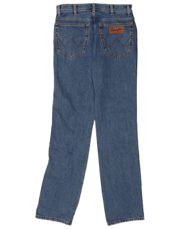 Мужские прямые джинсы Wrangler Texas W32 L36, синий хлопок