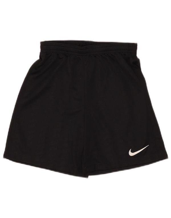 Спортивные шорты Nike для мальчиков Dri Fit 10–11 лет, средний черный, полиэстер