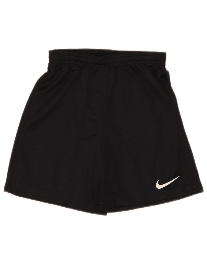 Спортивные шорты Nike для мальчиков Dri Fit 10–11 лет, средний черный, полиэстер