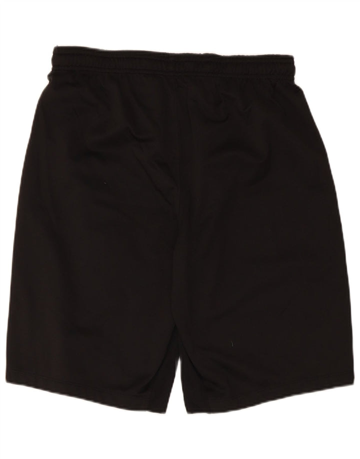 Мужские спортивные шорты Macron Udinese Calcio, большие черные из полиэстера