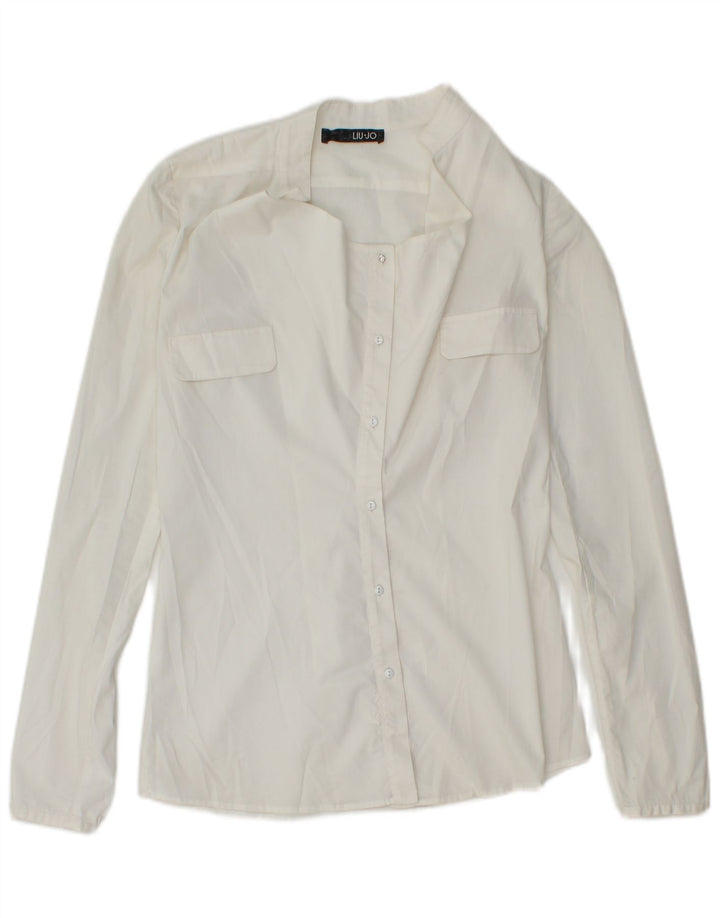 Женская рубашка Liu Jo UK 8 маленькая белая