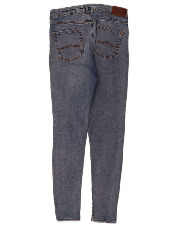 Женские джинсы скинни Jack Wills W28 L28 синие, хлопок