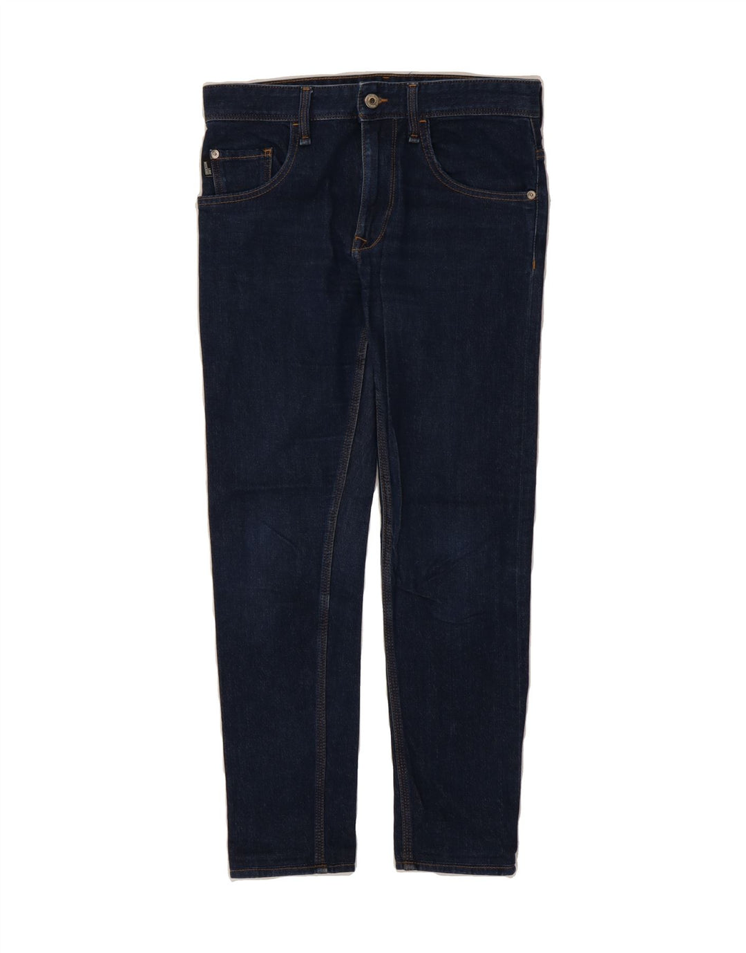 MOSCHINO Womens Slim Jeans W29 L27 Blue Cotton Vintage Moschino and Second-Hand Moschino from Messina Hembry 