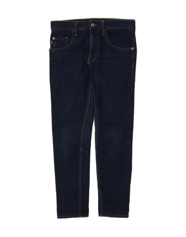 MOSCHINO Womens Slim Jeans W29 L27 Blue Cotton Vintage Moschino and Second-Hand Moschino from Messina Hembry 