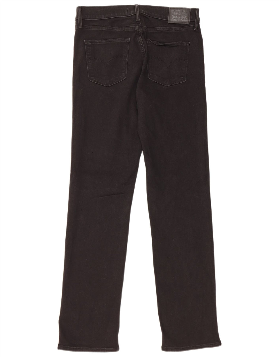 Женские прямые джинсы Levi's 314 Shaping W28 L30, черные