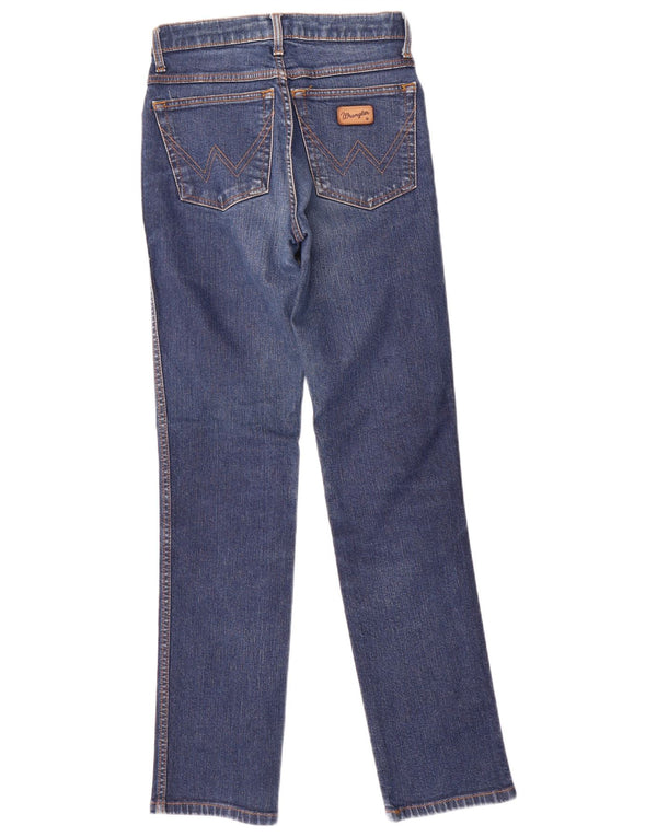 Женские прямые джинсы Wrangler ROXANNE W24 L30 синие, хлопок