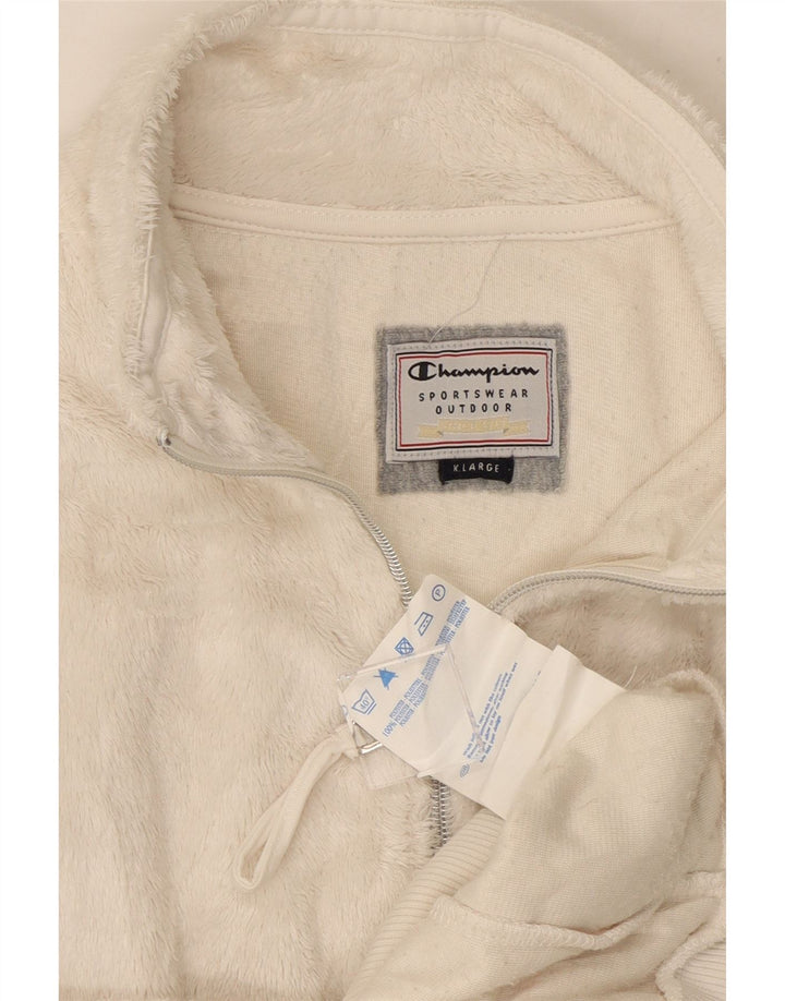 Женская флисовая куртка Champion UK 18 XL, белый полиэстер
