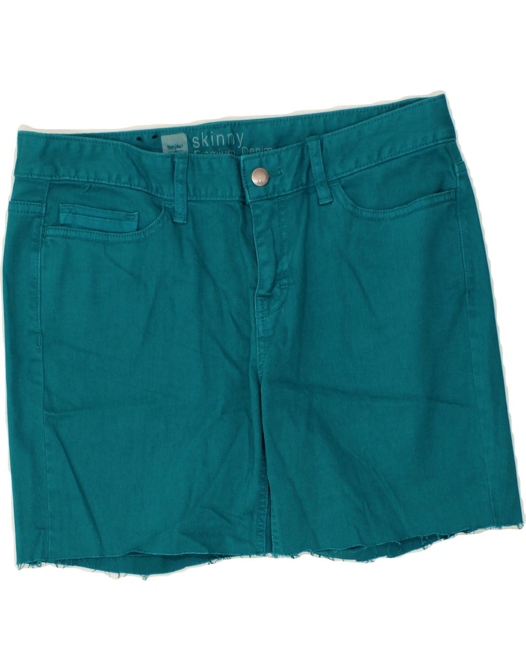 MOSSIMO Womens Denim Shorts  US 10 Large W32 Green Cotton Vintage Mossimo and Second-Hand Mossimo from Messina Hembry 