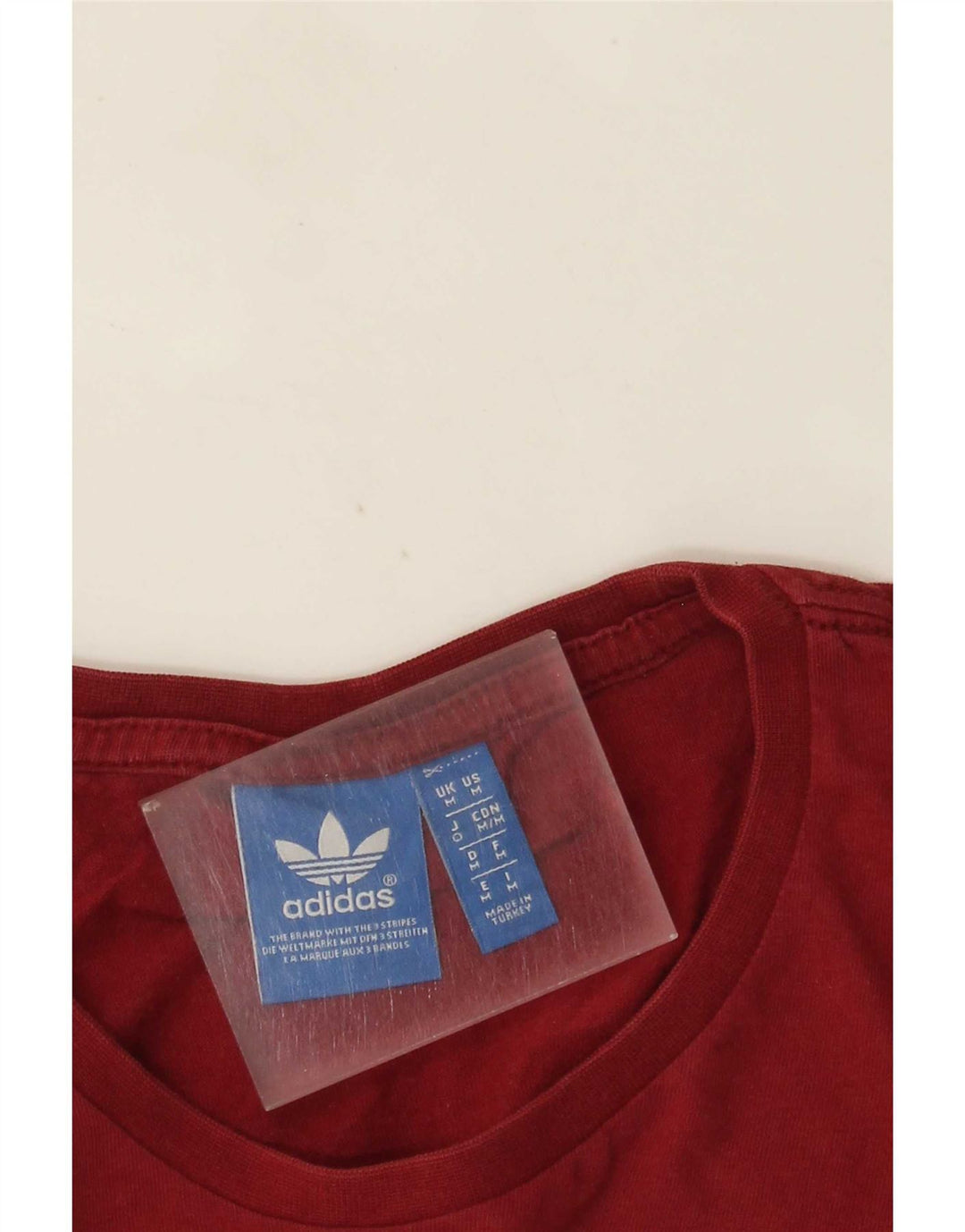 Мужская футболка с рисунком Adidas Top Medium Burgundy