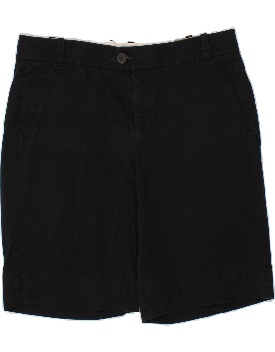 DOCKERS Womens Chino Shorts US 10 Large W27  Black Cotton Vintage Dockers and Second-Hand Dockers from Messina Hembry 