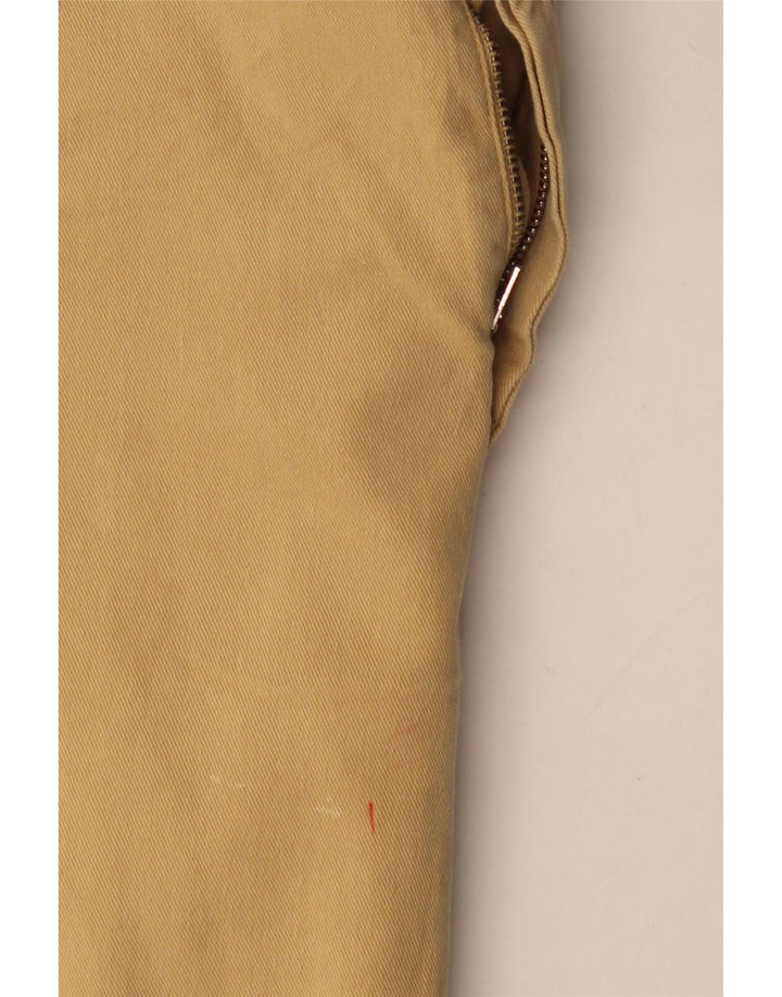 Мужские прямые повседневные брюки GANT W32 L31 бежевого цвета, хлопок