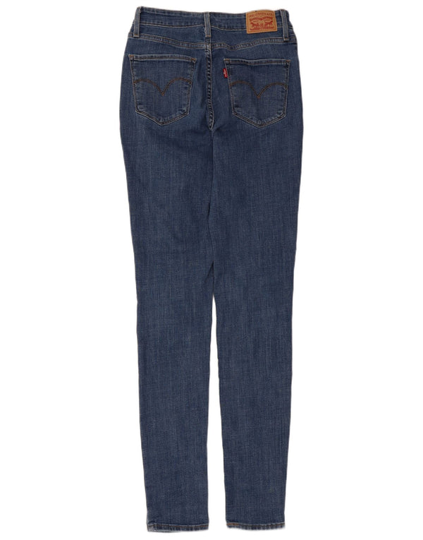 Женские джинсы скинни Levi's 721 с высокой посадкой W27 L32, синие, хлопок