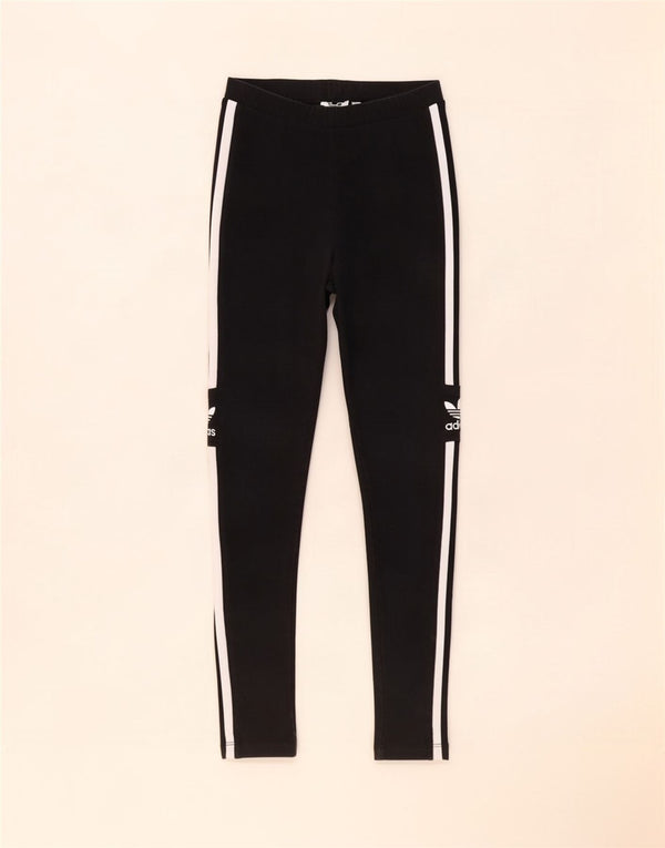 Женские леггинсы Adidas UK 6 XS, черный хлопок