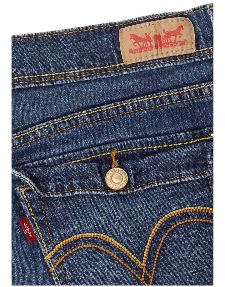 Женские джинсы Levi's 524 Super Low Slim W32 L31 синие