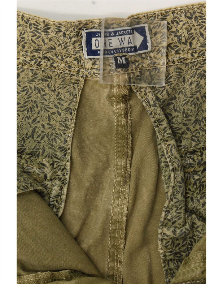 Мужские шорты карго ONE WAY Medium W32, хаки, хлопок