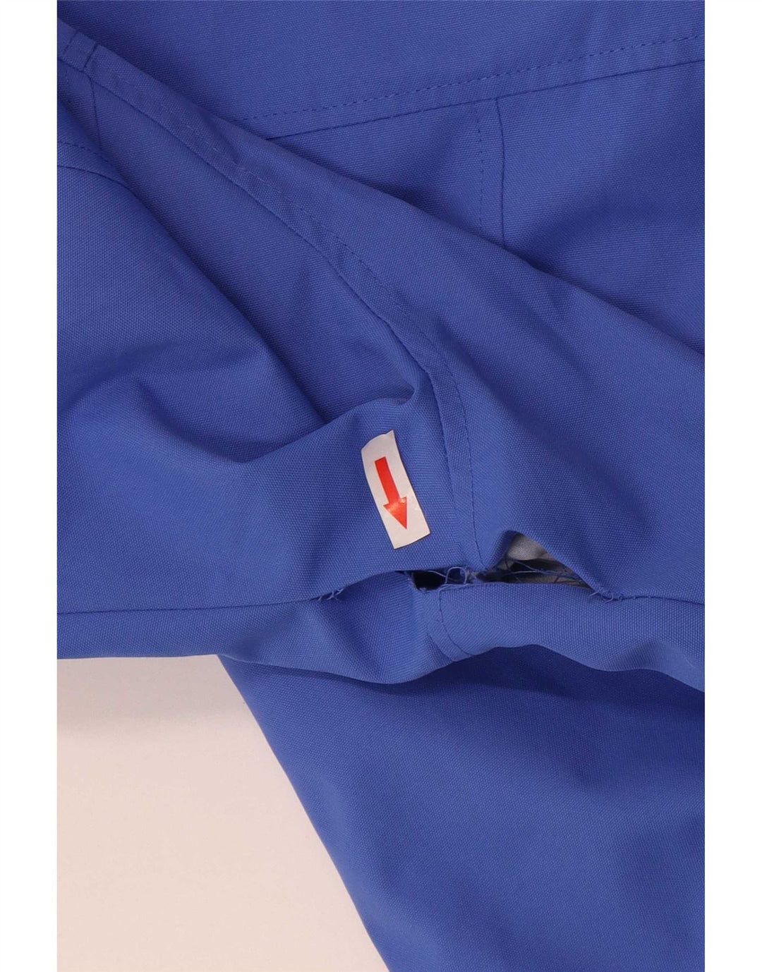 Женская дождевик с капюшоном Crew Clothing UK 16, большой синий полиэстер