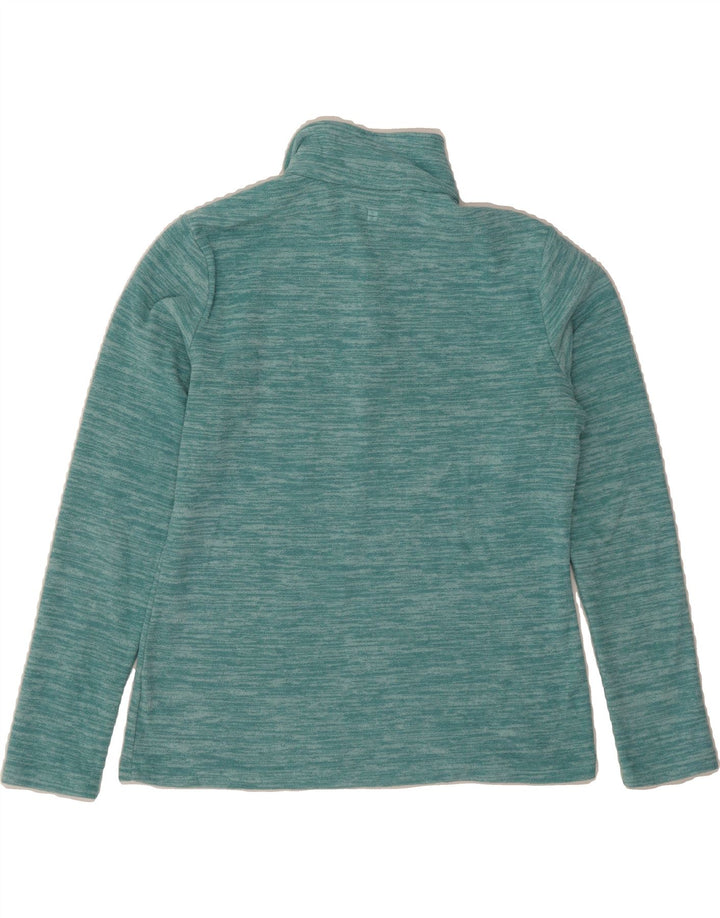 MOUNTAIN WAREHOUSE Womens Fleece Jumper UK 12 Medium  Turquoise Flecked Vintage Mountain Warehouse and Second-Hand Mountain Warehouse from Messina Hembry 