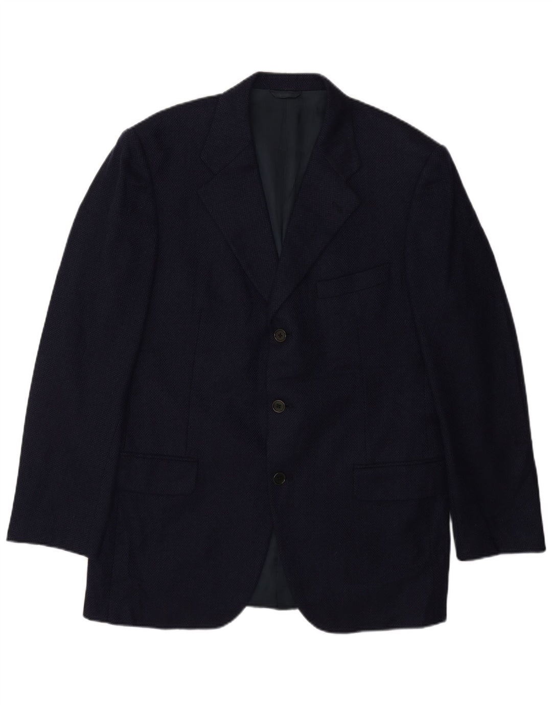 Burberry Мужской пиджак с 3 пуговицами IT 50 Medium Navy Blue Classic