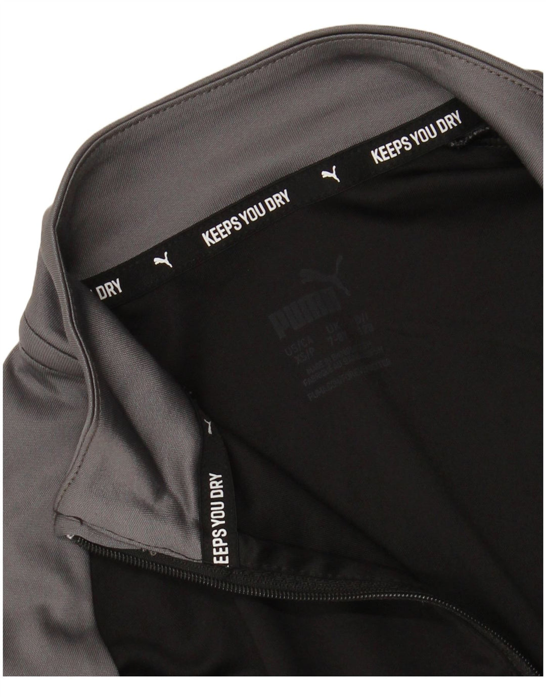 PUMA Пуловер с графическим рисунком для мальчиков, спортивный костюм, черный цвет, 7–8 лет