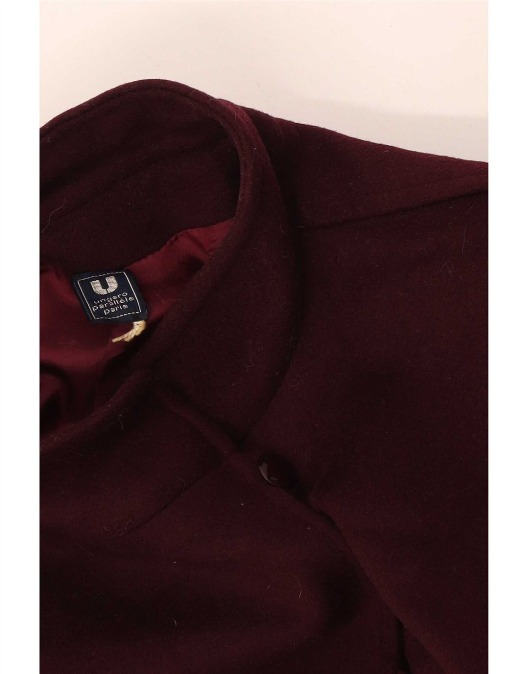 Женское пальто Ungaro UK 12, средний бордовый