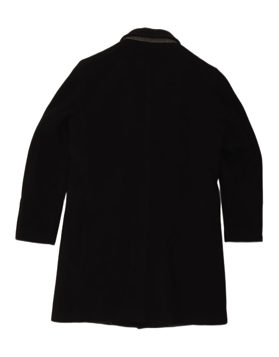 Мужское пальто Superdry UK 40, большое, черное, шерстяное