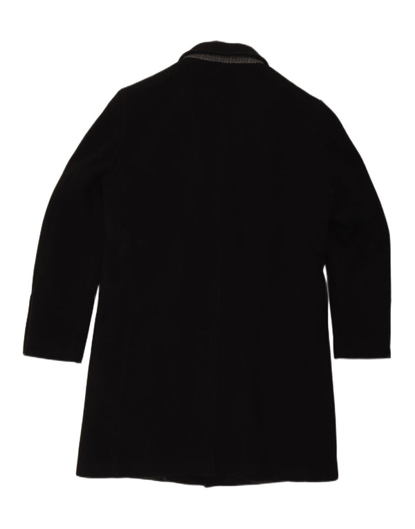 Мужское пальто Superdry UK 40, большое, черное, шерстяное
