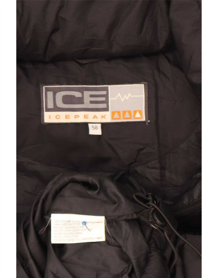 Мужской утепленный жилет Icepeak EU 58 4XL, черный полиамид