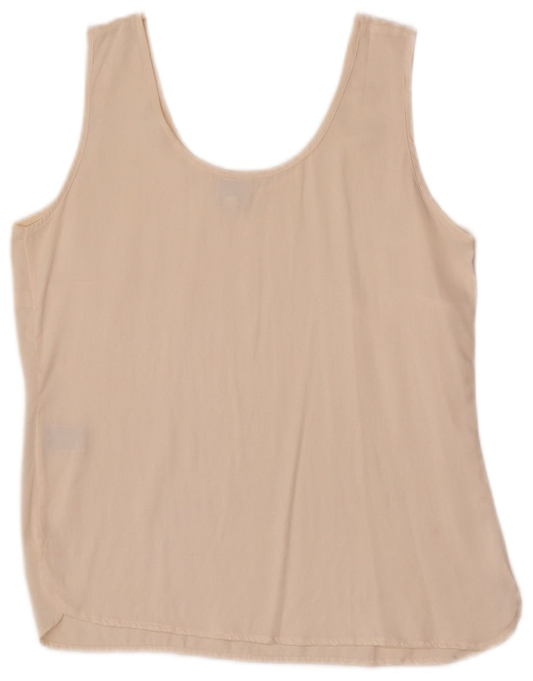 Женский жилет Silk and Soie Top UK 10, маленький белый шелк