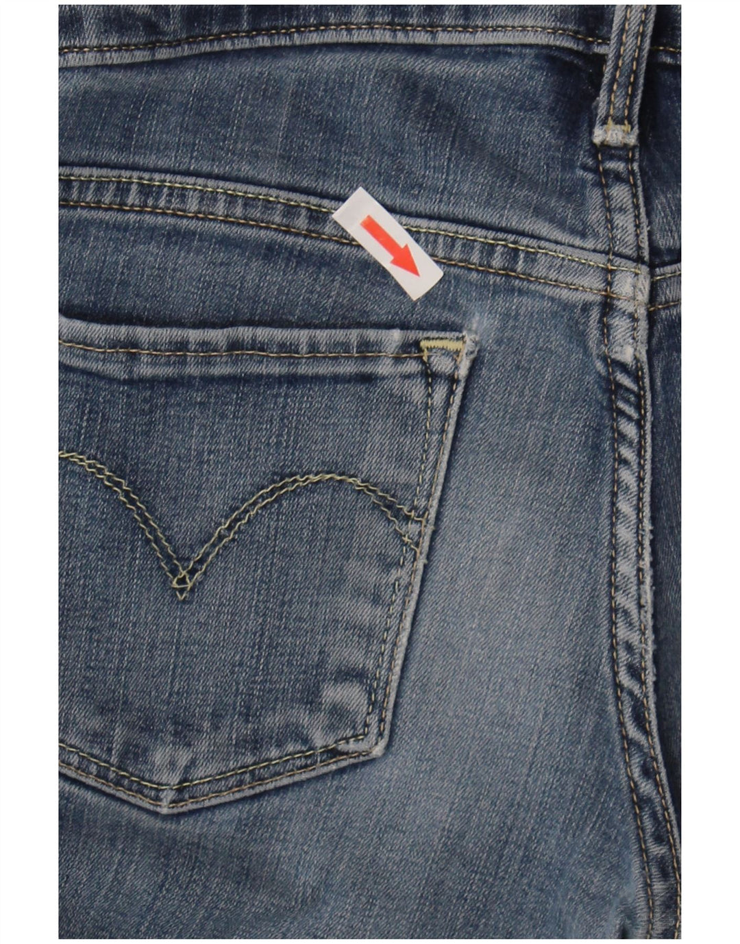 Женские джинсы скинни Levi's W28 L28 синие